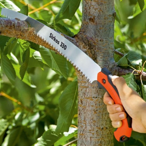 STOCKER Sirkos 300 Serrucho de Hoja Curva de 33cm con Funda Protectora