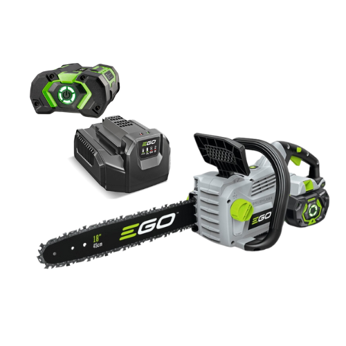 Kit de Motosierra a Batería EGO POWER con espada de 35cm EGO POWER + Batería de 2.5Ah y Cargador Estándar