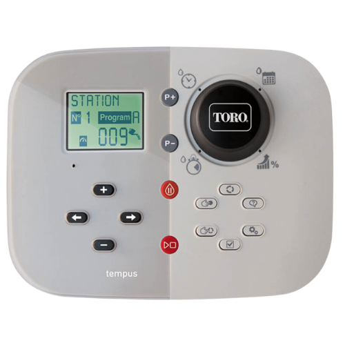TORO TEMPUS Programador de Riego Eléctrico 4 Estaciones