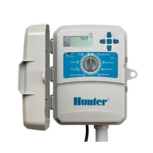 HUNTER X2 Programador de Riego Eléctrico WIFI y Bluetooth 8 Estaciones