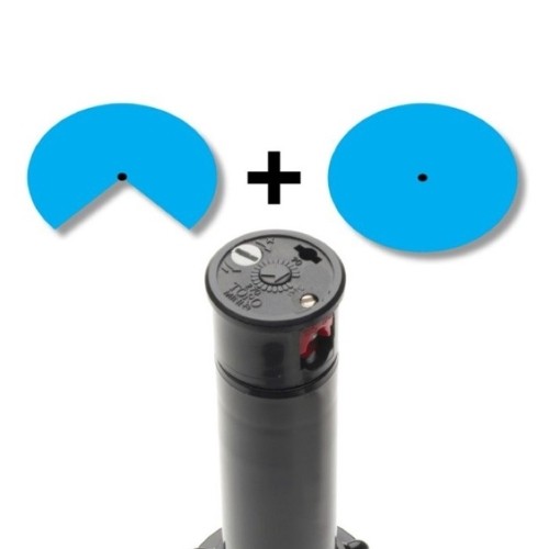 TORO Aspersor de Turbina Mini 8 de 1/2" Ajustable
