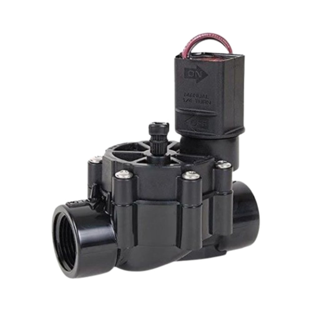 Electroválvula de riego Hembra RAIN BIRD Serie DV con solenoide 100-DV-MM 9V