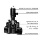 Electroválvula de Riego TORO EZP 1 Rosca Macho 24V