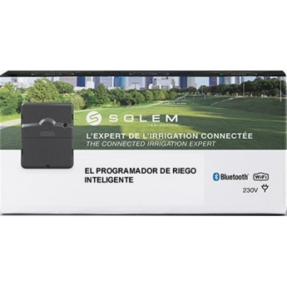 Programador SOLEM SMART-IS 220V 6 Estaciones conexión Wifi y Bluetooth