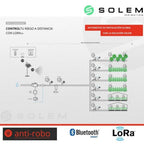 SOLEM LR-PR Sensor de Presión Conectividad Bluetooth y LORA