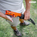 STOCKER Sirkos 300 Serrucho de Hoja Curva de 33cm con Funda Protectora