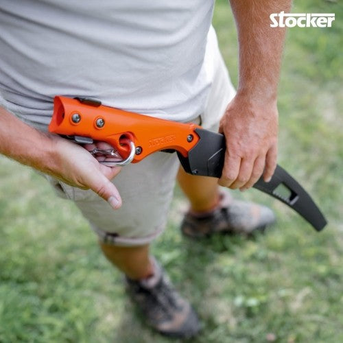 STOCKER Sirkos 300 Serrucho de Hoja Curva de 33cm con Funda Protectora