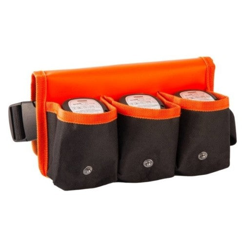 Funda para Baterías STOCKER de 3 Bolsillos de Nailon Reforzado