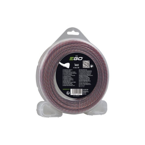 EGO POWER AL2475T Hilo Trenzado para Desbrozadora de Bajo Ruido 2.4mm x 15M