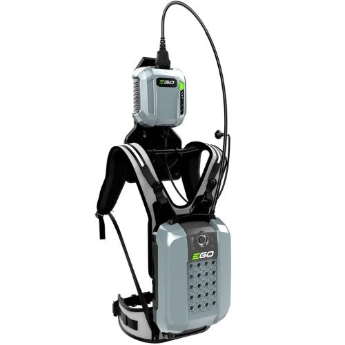 EGO POWER BAX1502-S Kit de Batería de Mochila de 28Ah y Cargador Profesional CHX5500E
