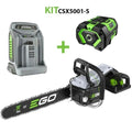 Kit EGO POWER CSX5001-S Motosierra de 50cm de Longitud de Corte con Batería de 7,5Ah y Cargador Rápido
