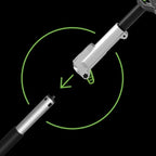 EGO POWER EP1000 Barra Extensible de Fibra de Carbono de 1 metro
