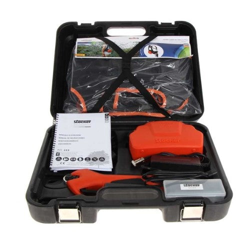 STOCKER Vulcano E-35 TPC PRO Tijera Eléctrica Corte Potente de 35 mm con Motor y Batería Profesional