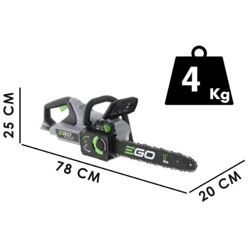EGO POWER CS1610E Motosierra a Batería 40cm Gama Power+ Potente y Sin Emisiones