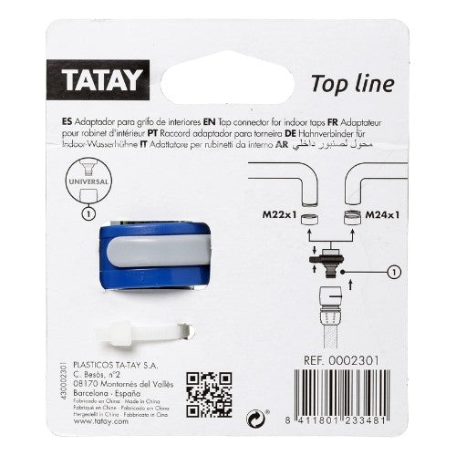 Adaptador Universal para Grifo de Interiores TATAY