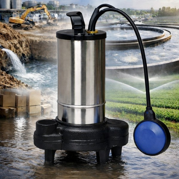 PRINZE Serie Vortex B10M Electrobomba Sumergible para Aguas Sucias