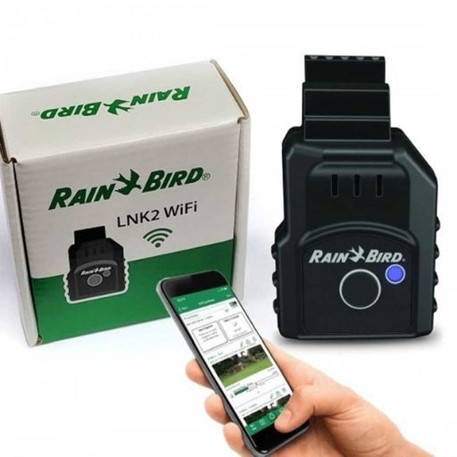 Pack Programador de Riego RAIN BIRD ESP-TM2 6 Estaciones Exterior + Módulo WiFi LNK