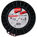 Hilo de nylon Makita Four-Leaf Line 2,7 mm × 180 m rojo E-01840