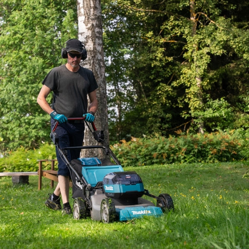 Cortacésped a Batería XGT 40V Makita – 48 cm, Tracción y Corte Bio