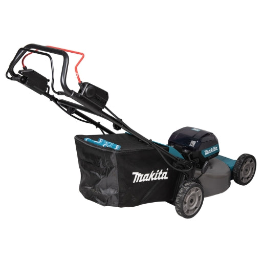 Cortacésped a Batería XGT 40V Makita – 53,4 cm, Tracción, Corte Bio y Plataforma de Acero