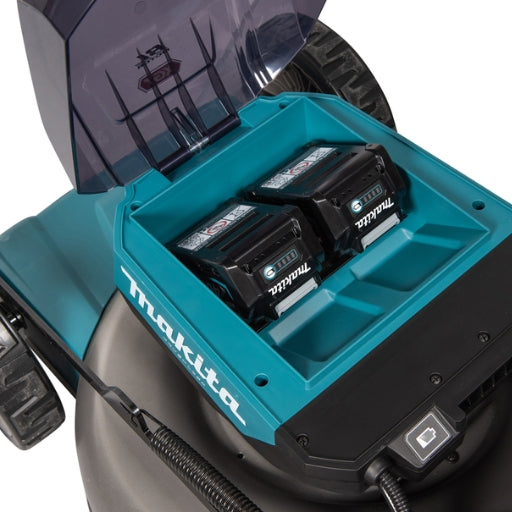 Cortacésped a Batería XGT 40V Makita – 53,4 cm, Tracción, Corte Bio y Plataforma de Acero