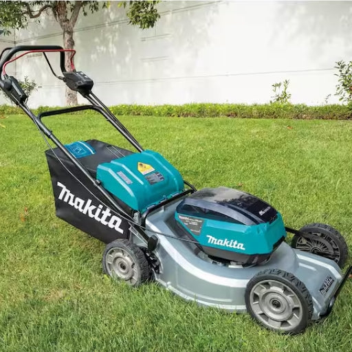 Cortacésped a Batería LXT 2x18V Makita – 53 cm, Tracción, Corte Bio y Motor sin Escobillas