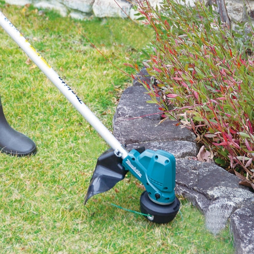 Desbrozadora a Batería LXT 18V Makita – Motor Brushless, Hilo y Cuchillas, Asa en L