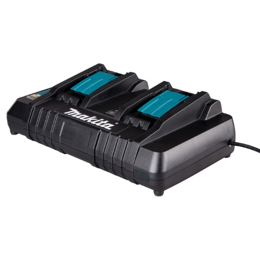 Cargador Múltiple Makita LXT 14,4V / 18V – Estación de Carga para Baterías de 1,3 a 12,0 Ah