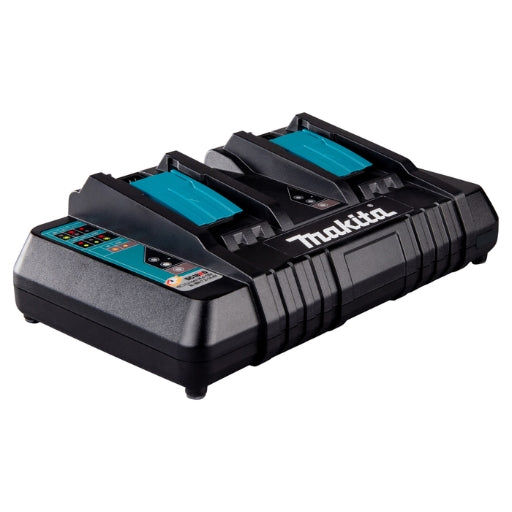 Cargador Múltiple Makita LXT 14,4V / 18V – Estación de Carga para Baterías de 1,3 a 12,0 Ah