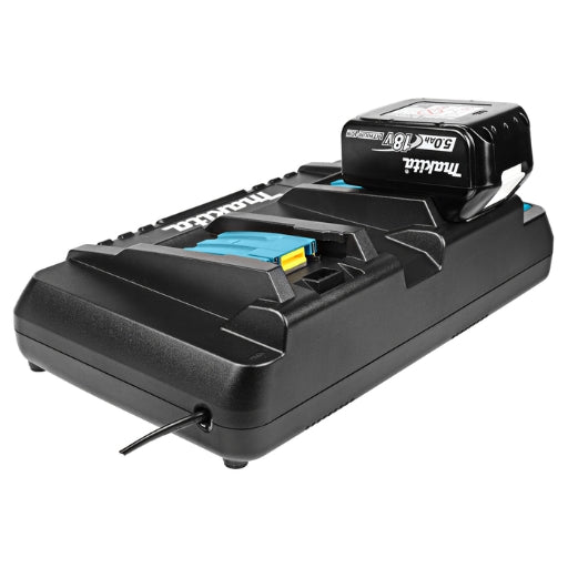 Cargador Múltiple Makita LXT 14,4V / 18V – Estación de Carga para Baterías de 1,3 a 12,0 Ah
