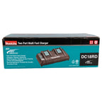Cargador Múltiple Makita LXT 14,4V / 18V – Estación de Carga para Baterías de 1,3 a 12,0 Ah