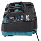 Cargador doble rápido Makita XGT 40V DC40RB