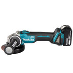 Miniamoladora angular Makita LXT 36V (2×18V) 125 mm brushless DGA504Z (sin baterías)