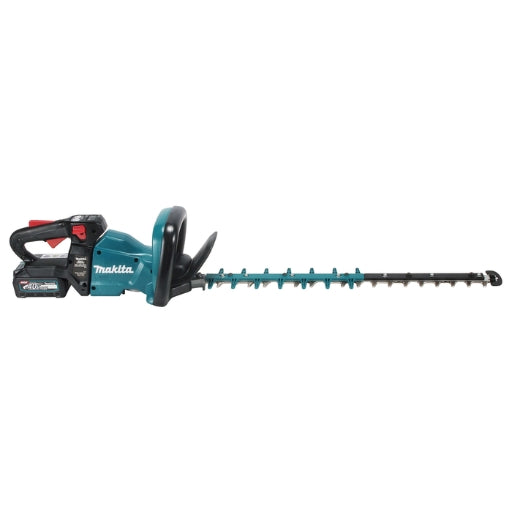 Cortasetos Makita XGT 40V máx. 75 cm brushless 3 velocidades empuñadura giratoria UH004GZ (sin batería)