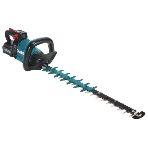Cortasetos Makita XGT 40V máx. 75 cm brushless 3 velocidades empuñadura giratoria UH004GZ (sin batería)