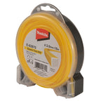 Hilo de nylon Makita Square Trim Pro 3,0 mm × 15 m amarillo E-02870