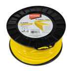 Hilo de nylon Makita Square Trim Pro 3,0 mm × 132 m amarillo E-02892