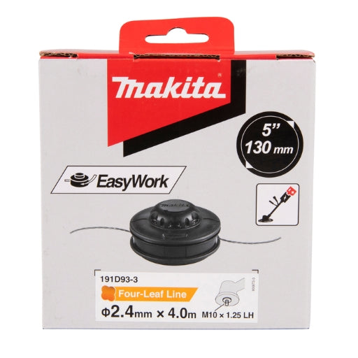 Cabezal de corte Makita EasyWork Bump & Feed 2,4 mm M10×1,25 LH 130 mm 191D93-3