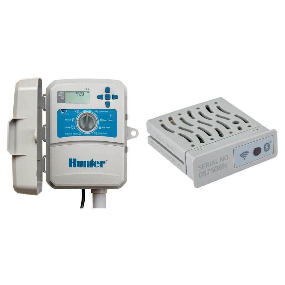 Hunter X2 Programador de Riego 14 Estaciones + Módulo WiFi WAND