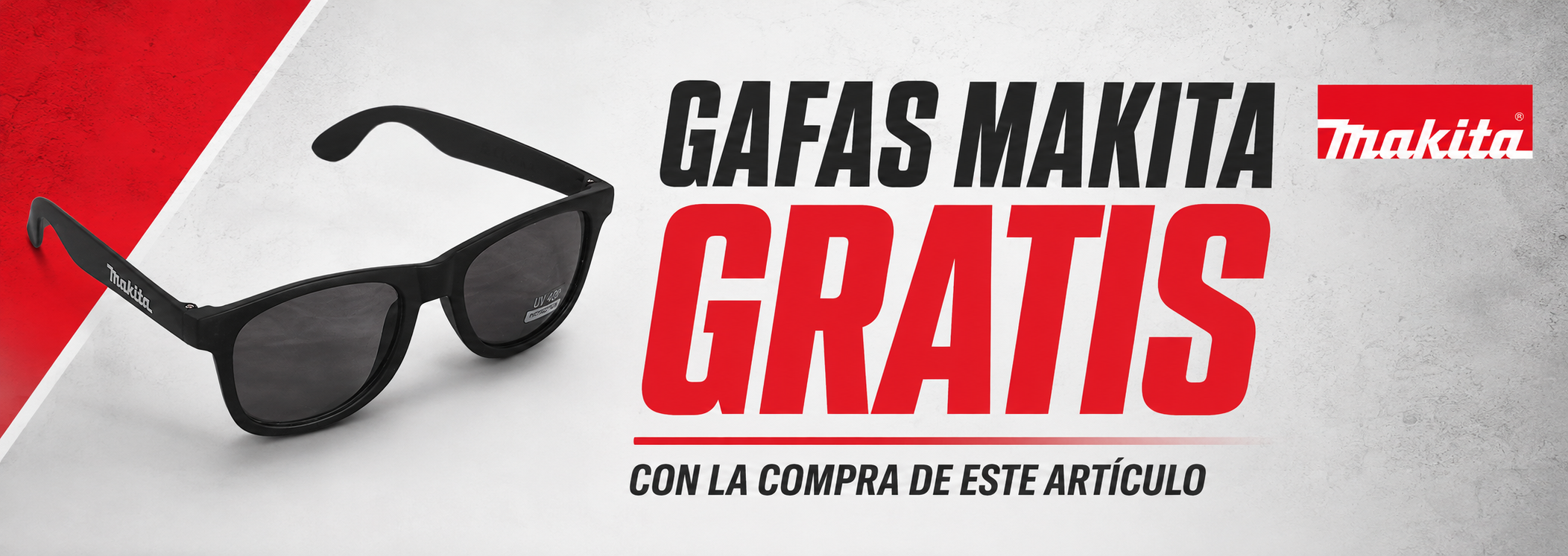 Gafas Makita gratis con la compra de esta máquina