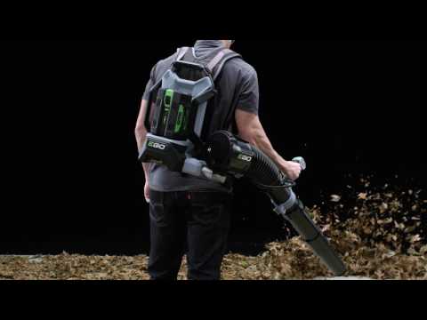 EGO POWER LB6002E Kit Soprador de Folhas de Mochila, Bateria e Carregador