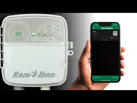 RAIN BIRD RC2 Programador de Riego Eléctrico de Interior 8 Estaciones