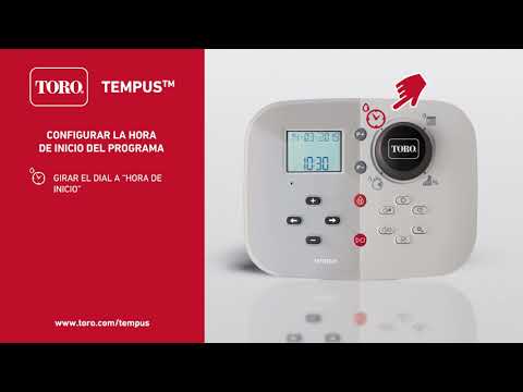 TORO TEMPUS Programador de Riego Eléctrico 8 Estaciones